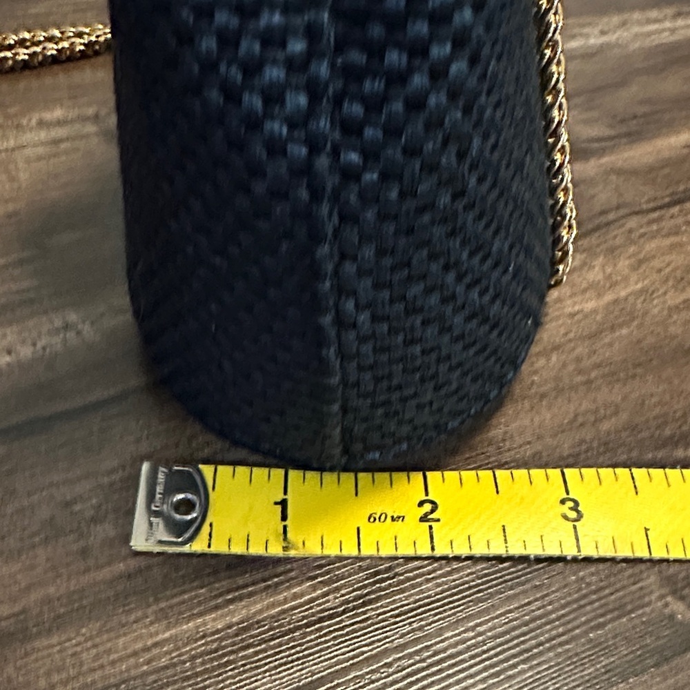 Chic Black and Gold Mini Bag - Picture 9 of 9